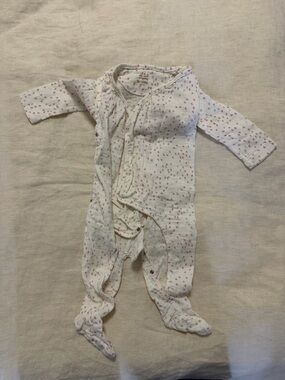 Aden & Anaïs gauze long sleeve onesie - 6-9M